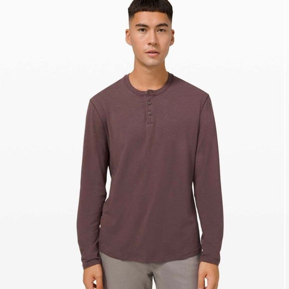 Men’s Lululemon 5 Year Basic Long Sleeve Henley - Picture 1 of 7